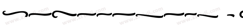 Kingfisher Bold字体转换